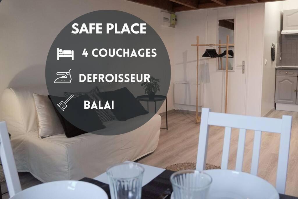 Saafeplace-4Pers-Wifi-Keybox-24Sur7 Étampes Dış mekan fotoğraf